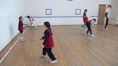 Теннисные корты в Гудауте