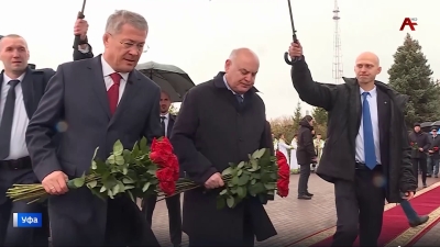 Аслан Бжания прибыл с официальным визитом в Башкортостан