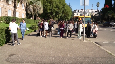 Школьники Абхазии отправились в Сириус на научно – технический фестиваль «На волне знаний»