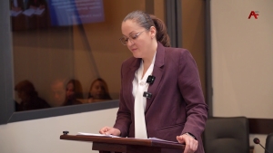 Уполномоченный по правам человека Анас Кишмария представила Парламенту ежегодный доклад