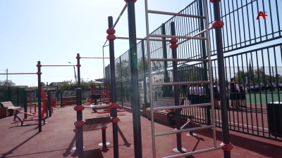 В седьмой школе открылся многофункциональный спортивный комплекс