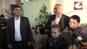 Ежегодная акция «Ашанацла» завершилась настоящим новогодним праздником