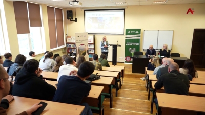 В АГУ состоялась встреча студентов с участниками конкурса «Гостеприимная Абхазия»