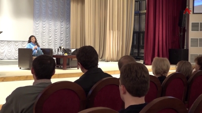 Главный редактор медиагруппы &quot;Россия сегодня&quot; Маргарита Симоньян встретилась со студентами АГУ