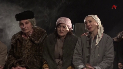 В Абхазском государственном драматическом театре состоялась премьера спектакля «Эшелон»