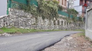 На улице Лесной в поселке Каштак завершены работы по укладке асфальтового покрытия